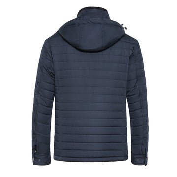 Ultra-Warm Camel Hair With Built-In Thermometer Padded Jacket